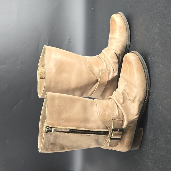 Vince Camuto Boots Shada Soft Leather Tan 8.5 - Picture 1 of 12